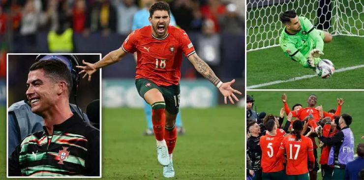 Bồ Đào Nha vô địch Nations League 2025: Bản lĩnh Ronaldo 2 Bồ Đào Nha thể hiện bản lĩnh trong suốt 120 phút và cả loạt luân lưu
