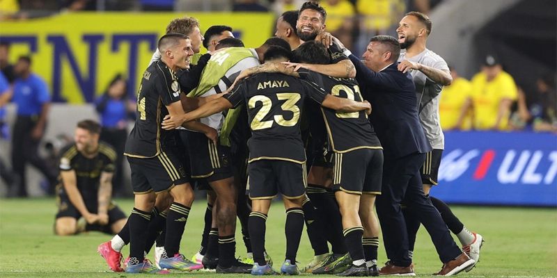 Los Angeles FC không thế bắt nhịp với đội bóng từ Châu Âu